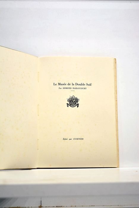 Le musée de la double soif.