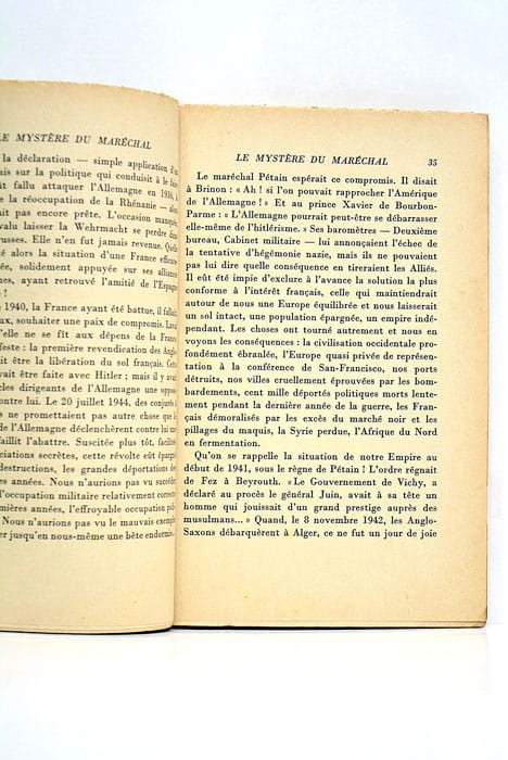 Le mystère du Maréchal. Le procès Pétain.