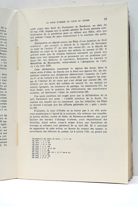 Le Païs de Soule (Essai sur la coutume basque).