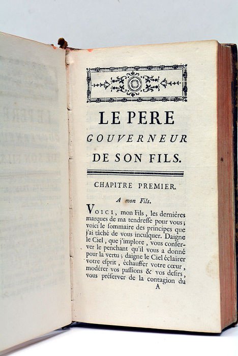 Le Père gouverneur de son fils.