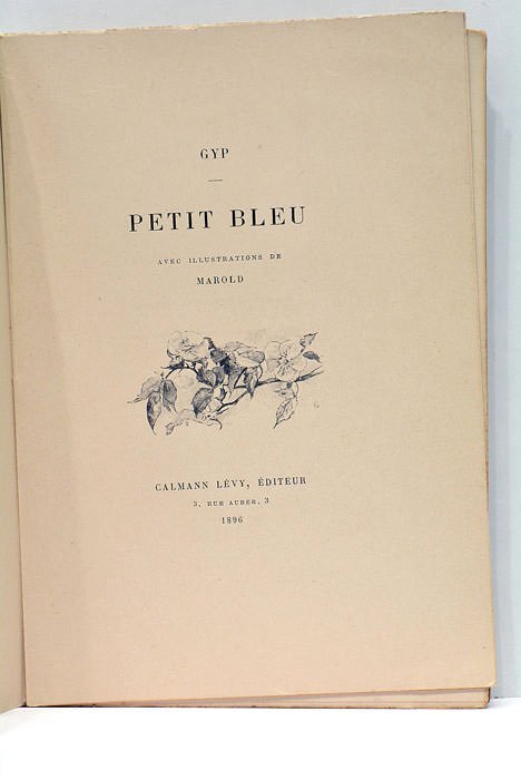 Le Petit Bleu. Avec illustrations de Marold.