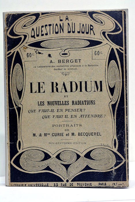 Le Radium et les nouvelles radiations. Portraits de M. et …