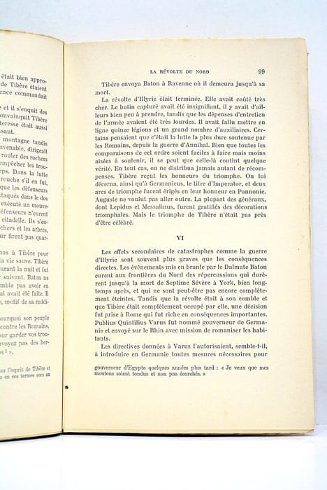 Le règne de Tibère.