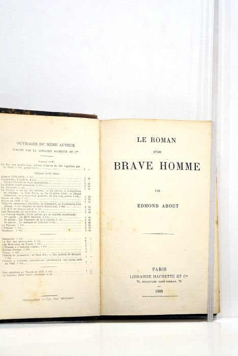 Le roman d'un brave homme.