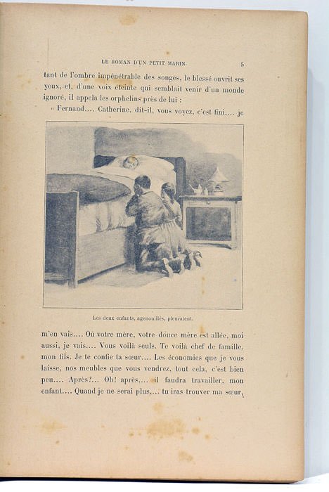 Le roman d'un petit marin. Illustrations par Alfred Paris. Sixième …