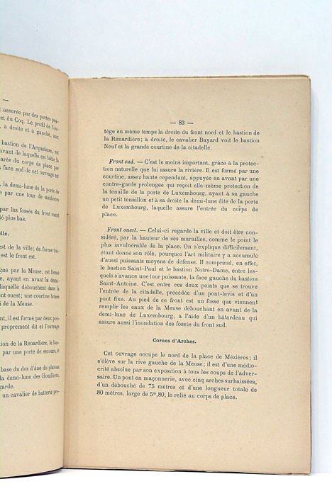 Le siège de Mézières en 1815. Extrait de la Revue …
