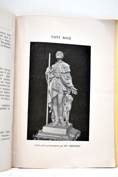 Le square Saint-Roch. Extrait de l'ouvrage: Vieilles Rues de Montpellier, …