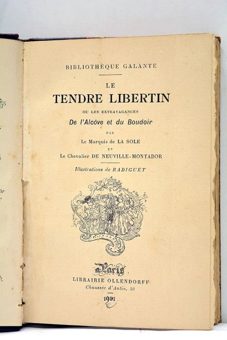 Le tendre Libertin ou les Extravagances de l'Alcôve et du …