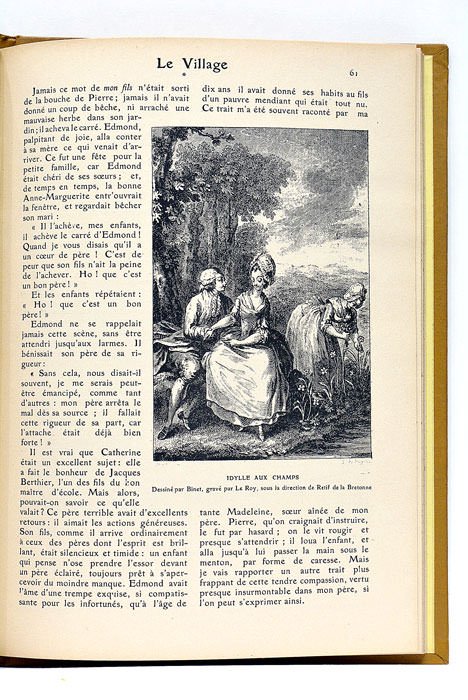 Le Village. Avec une introduction de Frantz Funck-Brentano.