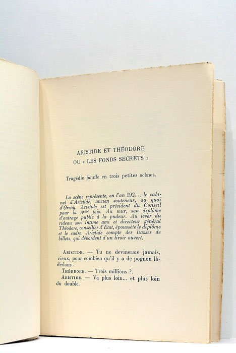 Le voyou de passage. Aristide Briand. Illustré par Sennep.