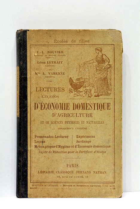 Lectures-Leçons d'Économie Domestique d'Agriculture et de sciences physiques et naturelles …