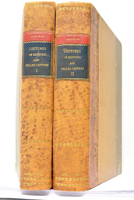 Lectures on Rhetoric and Belles Lettres.