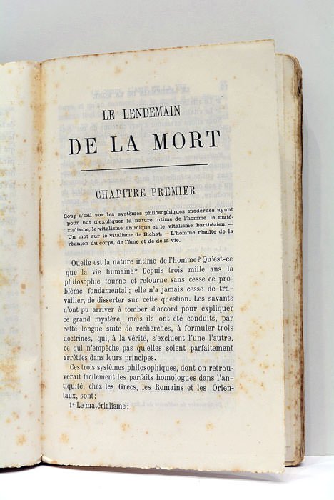 Lendemain (le) de la mort ou La vie future selon …