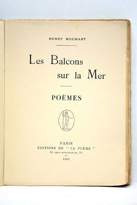 Les balcons sur la mer. Poèmes.