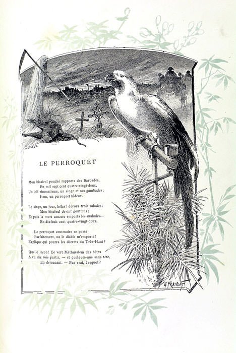 Les bêtes à Paris. 36 Sonnets illustrés par G. Fraipont.