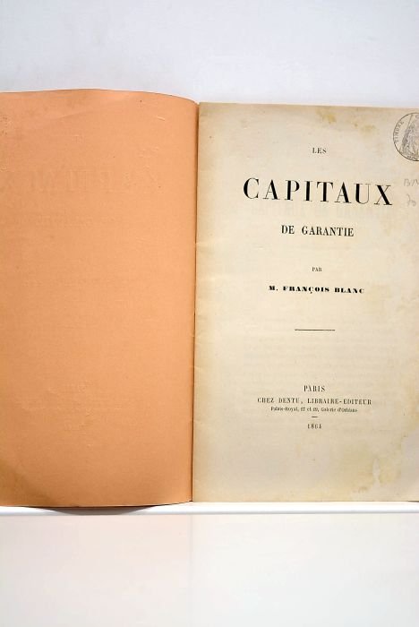 Les capitaux de garantie.