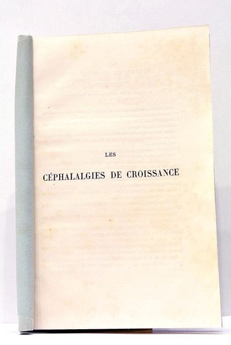 Les Cephalalgies de Croissance.