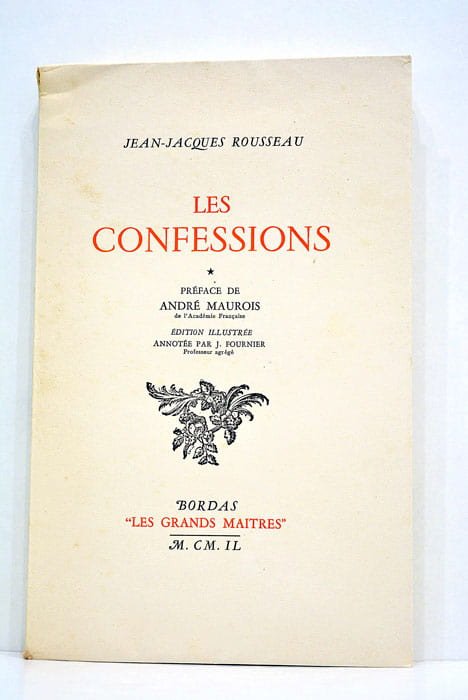 Les confessions.
