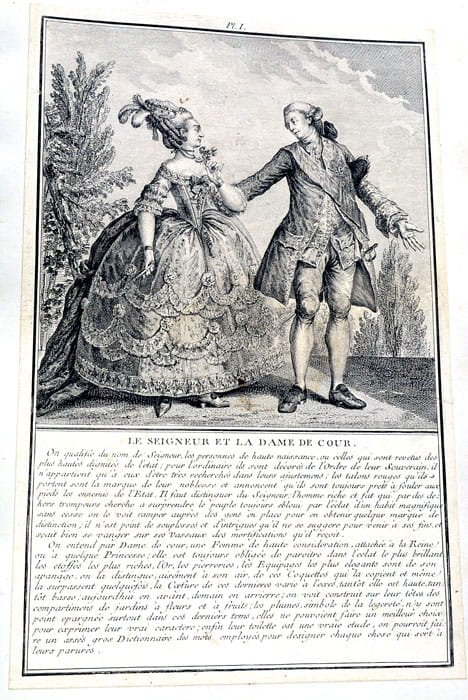 [ Les Costumes franc¸ois representans les differens e´tats du royaume …