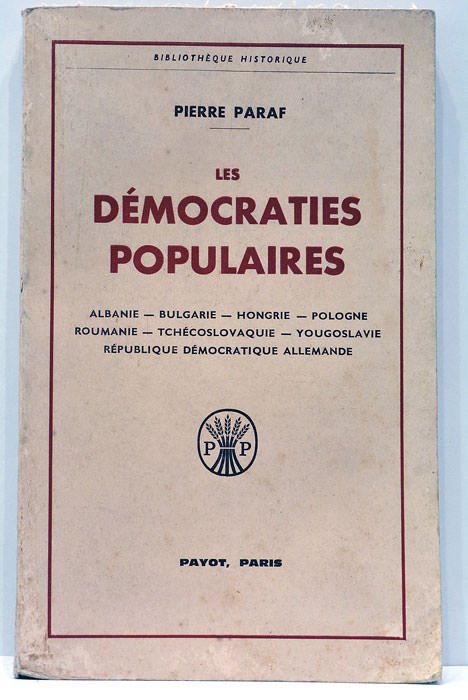 Les Démocraties populaires. Albanie -Bulgarie -Hongrie -Pologne -Roumanie -Tchécoslovaquie -Yougoslavie …