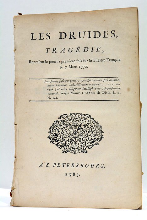 Les Druides, tragédie, représentée pour le première fois sur le …