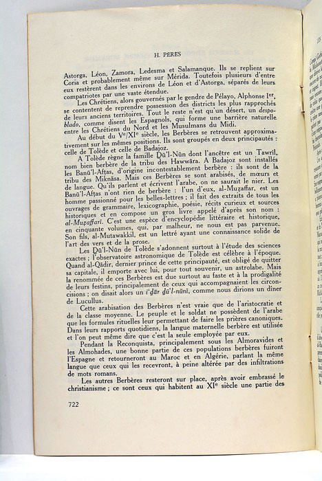 Les éléments ethniques de l'Espagne Musulmane et la Langue Arabe …