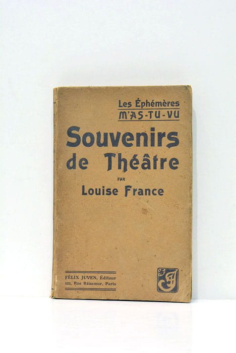 Les Éphémères. M'As-tu-vu. Souvenirs de trente ans de théâtre.