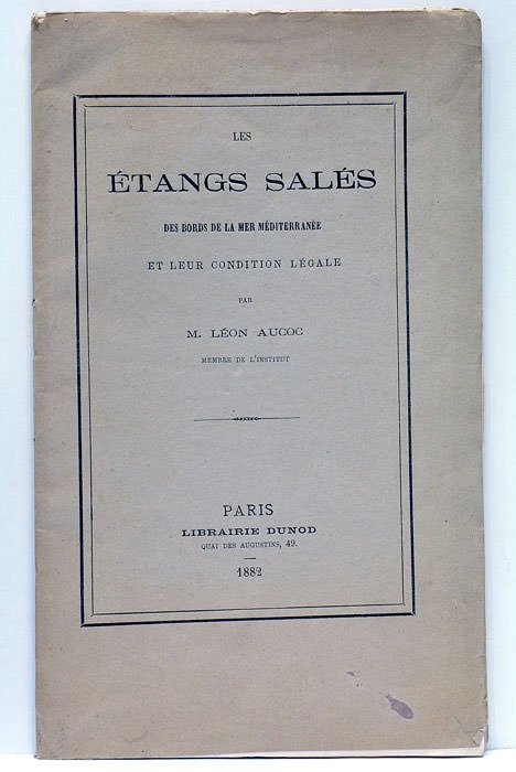 Les étangs salés des bords de la Mer Méditerranée et …