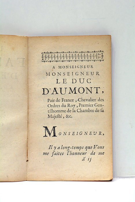 Les Fables, Comedie. Quatrième Edition.