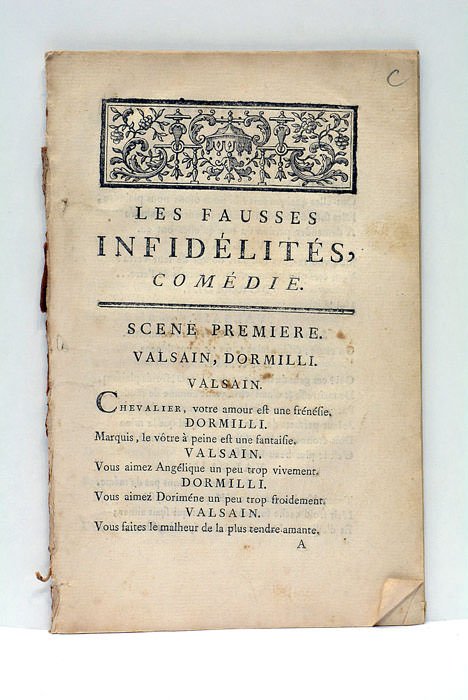 Les Fausse Infidélités, comédie.