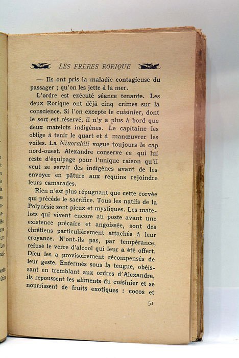 Les Frères Rorique. Aventures et légendes de la mer.