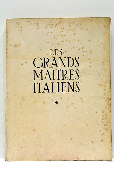 Les Grands Maîtres Italiens. XVIe-XVIIe siècles.