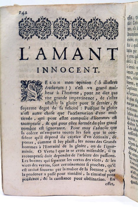 Les Harangues ou Discours Académiques. Dernière édition.
