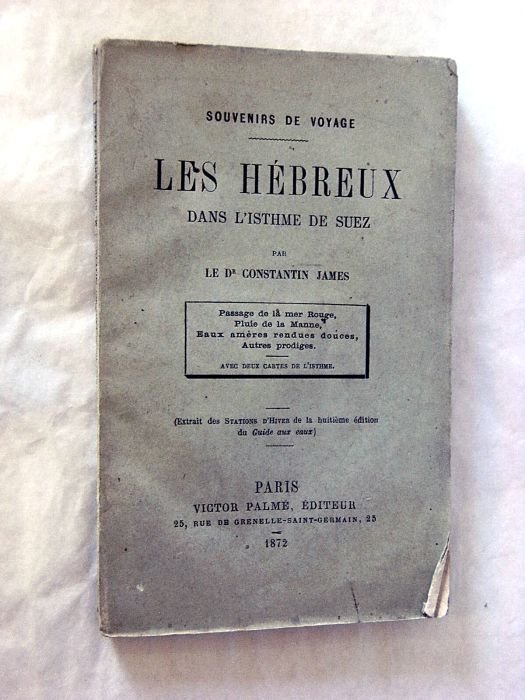 Les Hébreux dans l'isthme de Suez. Passage par la mer …