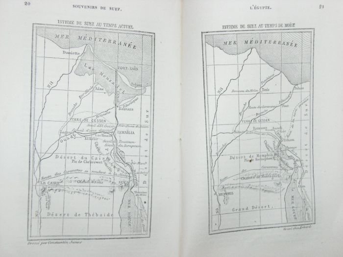 Les Hébreux dans l'isthme de Suez. Passage par la mer …