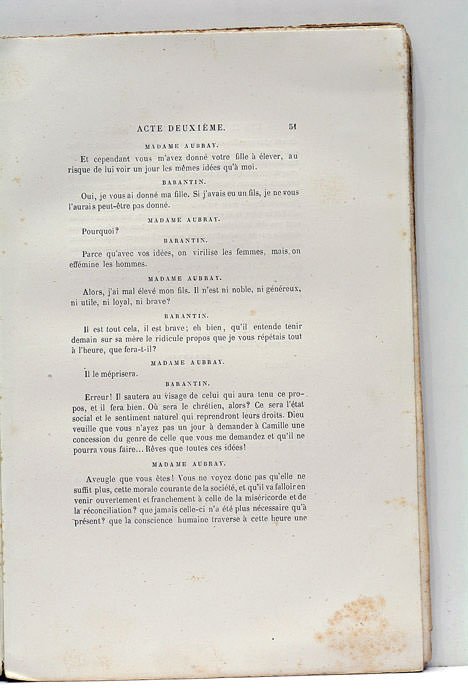 Les Idées de Mme Aubray. Comédie en quatre actes, en …