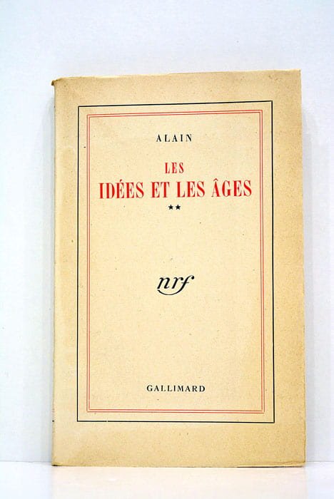 Les idées et les âges.