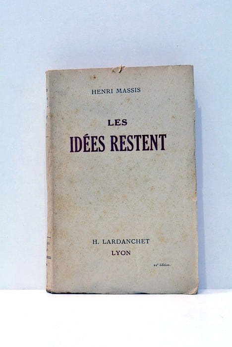 Les idées restent.
