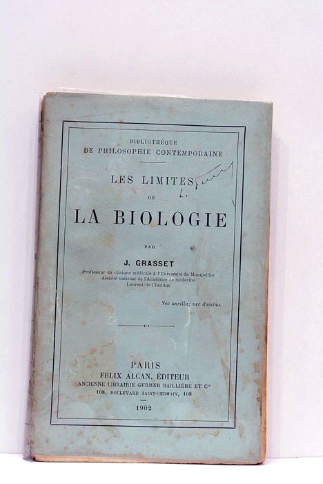 Les limites de la biologie.