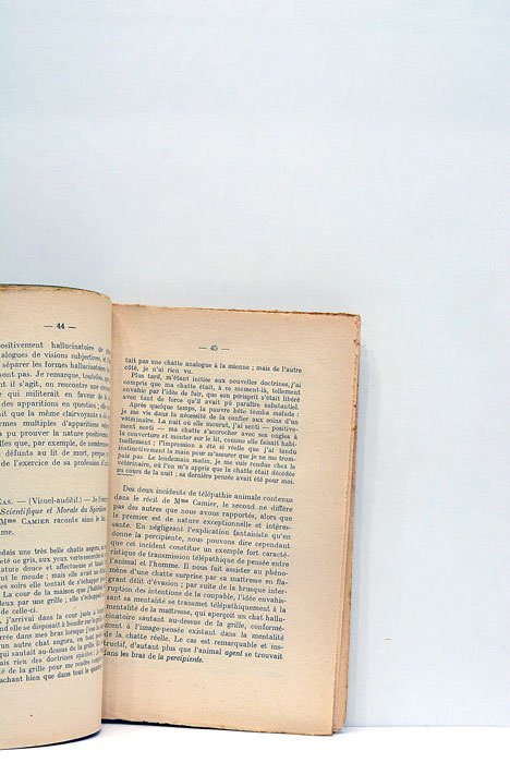 Les Manifestations Métapsychiques et les animaux. Deuxième édition.