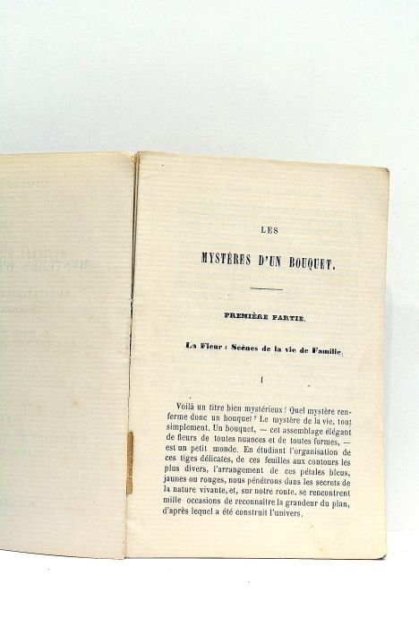 Les Mystères d'un Bouquet (la Botanique en deux leçons).