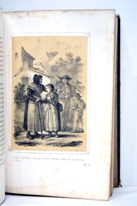 Les nobles filles. Ouvrage illustré de 16 dessins à deux …