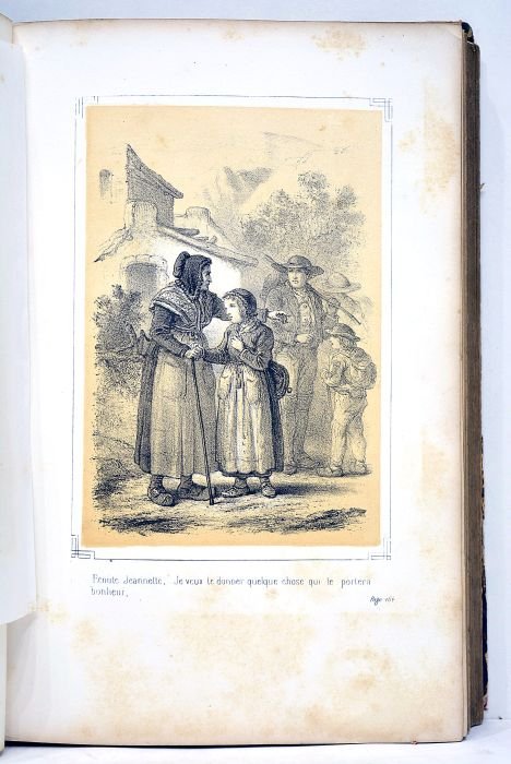 Les nobles filles. Ouvrage illustré de seize dessins à deux …