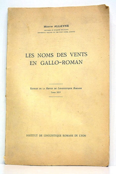 Les noms des vents en gallo-roman.
