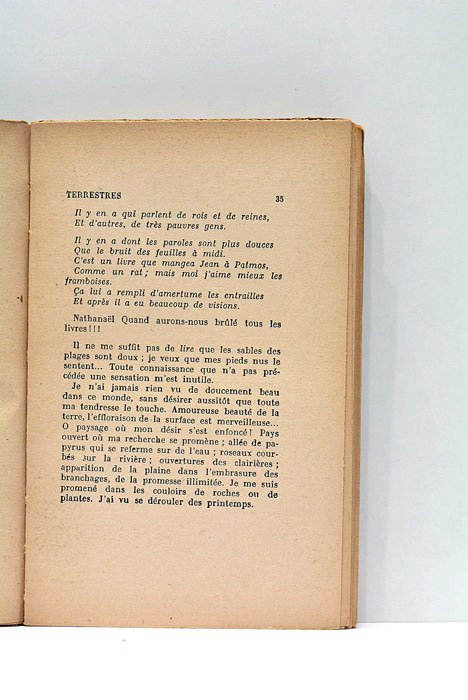 Les Nourritures terrestres. Cent dix-septième édition.