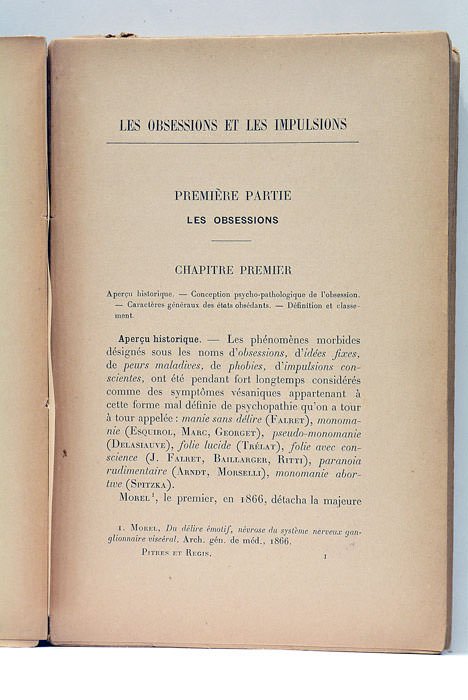 Les obsessions et les impulsions.