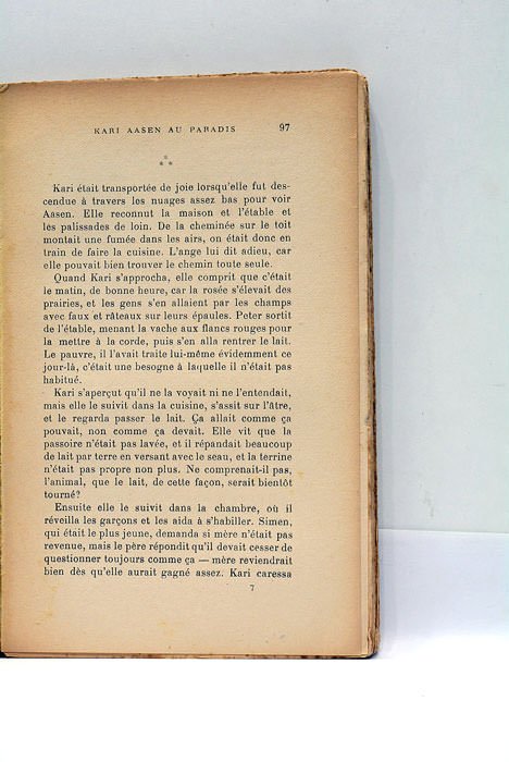 Les Oiseaux Blancs. Traduit du Norvégien par P.G. La Chesnais.