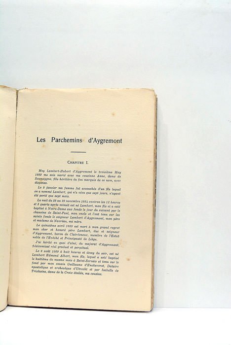 Les parchemins d'Aygremont.