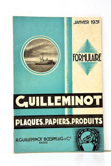 Les plaques, papiers et produits photographiques Guilleminot. Caractéristiques, modes d'emploi, …