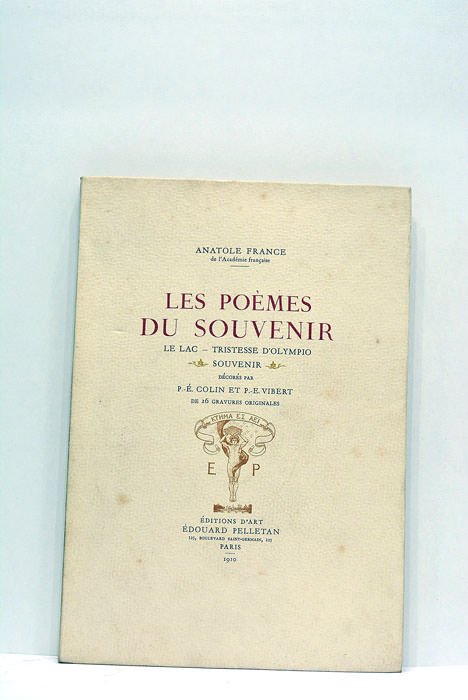 Les poèmes du souvenir. Le Lac-Tristesse d'Olympio. Souvenir.